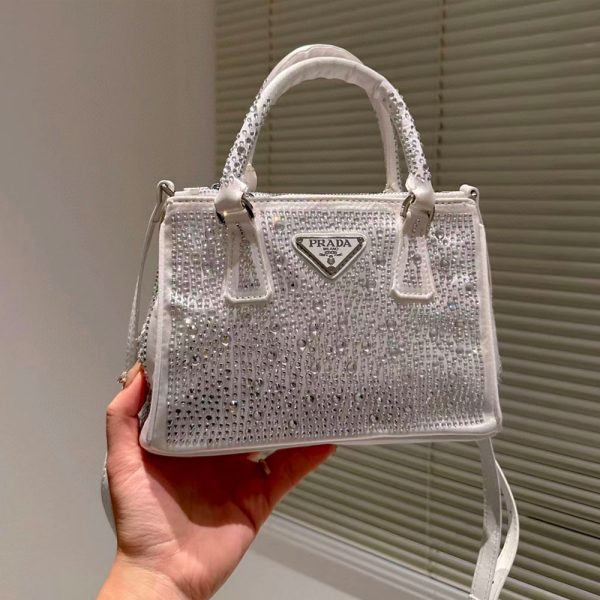 Prada Galleria Anti Crystal Mini Handbag - Image 4