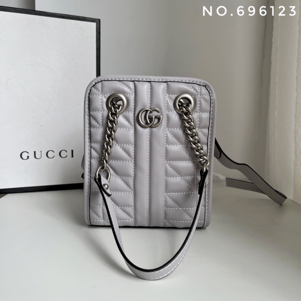 Gucci Marmont Leather Handbags(Replica) - Image 2