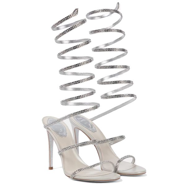 Rene Caovilla Chandelier Elegant Evening Sandals (Replica)