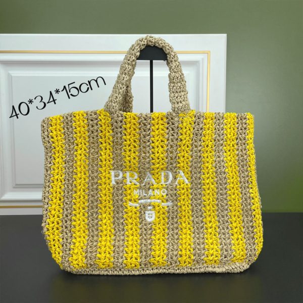 PRADA Crochet tote bag(Replica) - Image 5