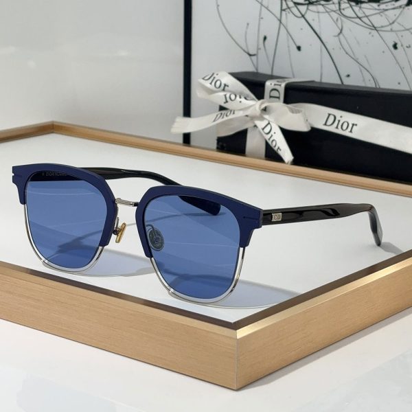 Dior  Plate Frame Elegant And Beautiful  sunglasses Top quality (Perfect Replica） - Image 3