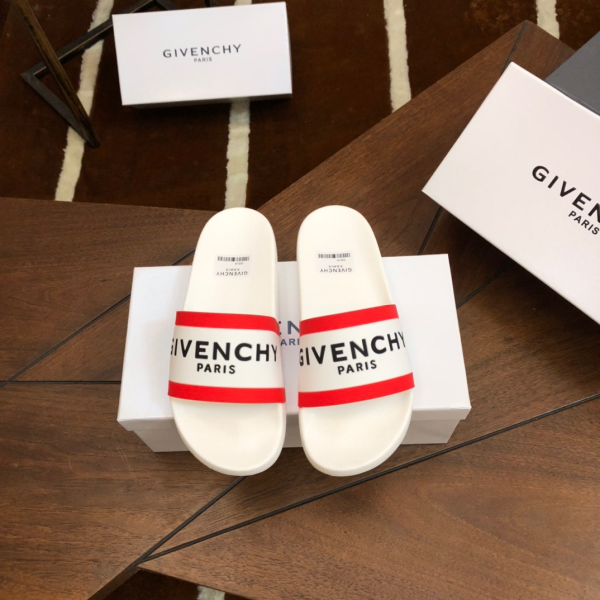 Givenchy Rubber Logo flip-flops Slide Sandal(Replica) - Image 8