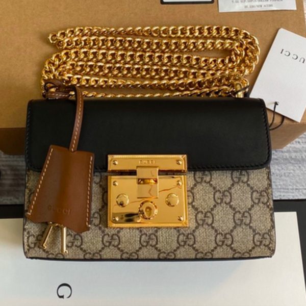 Gucci Padlock Lock Buckle Crossbody Bag (Replica) - Image 3