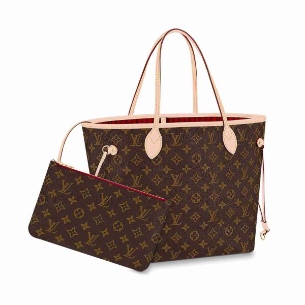 Louis Vuitton LV Neverfull Tote Bag Handbag M41177 MM&GM