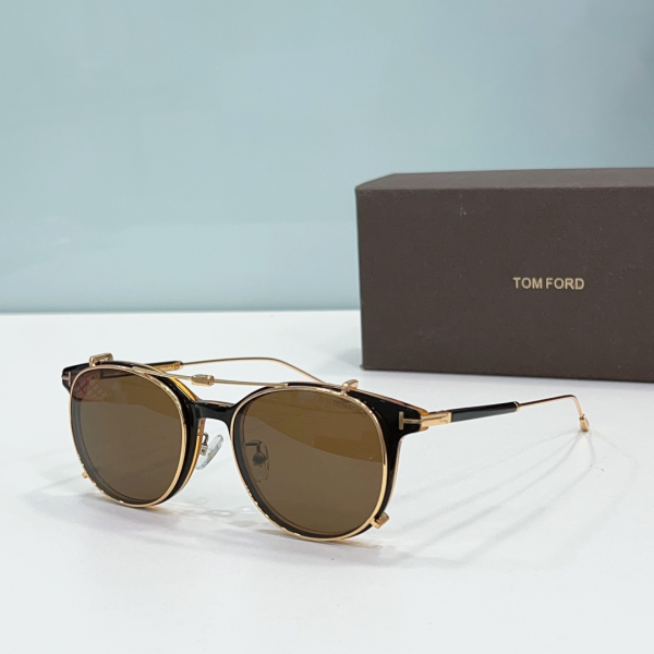 Tom Ford Round Metal Thin Frame Sunglasses Top Quality（Replica）