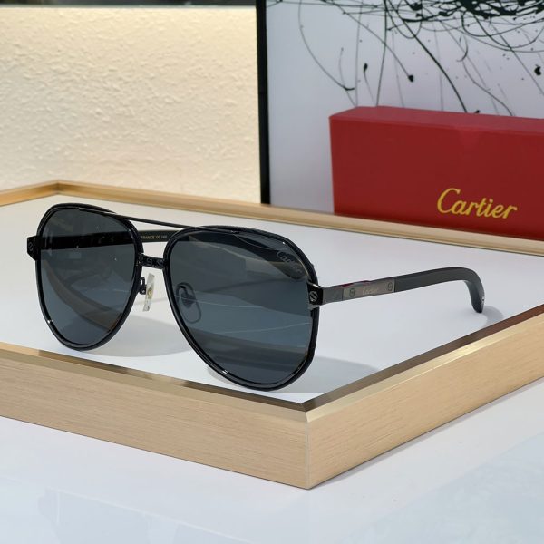 Cartier Aviator Metal Sunglasses Top quality  （Replica）