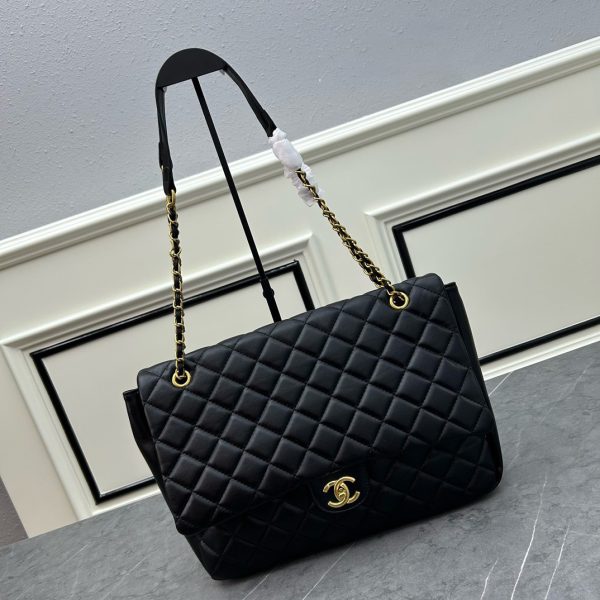 Chanel CF Maxi Leather Handbag Shoulder Bag (Perfect Replica）