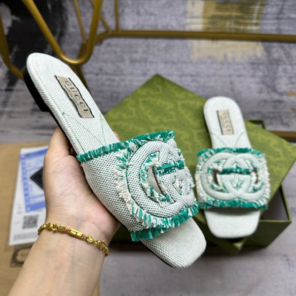 Gucci Knit  slippers (Replica) - Image 6