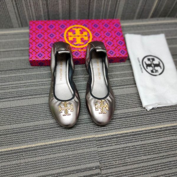 Tory Burch Stylish And Elegant Ballet Flats Sandals Slide (Replica) - Image 3