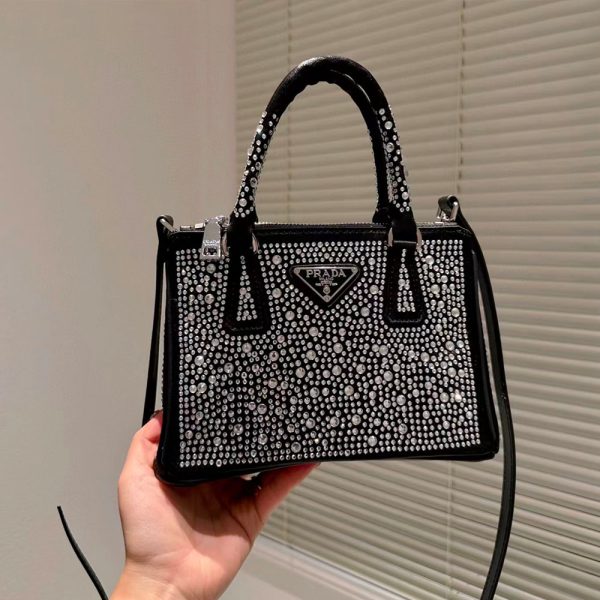 Prada Galleria Anti Crystal Mini Handbag - Image 3