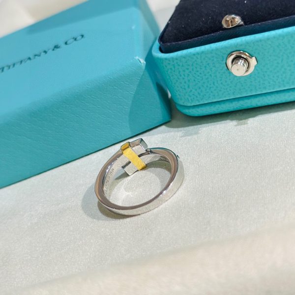 Tiffany rings crossover bicolor 6/7/8/9(Replica) - Image 5