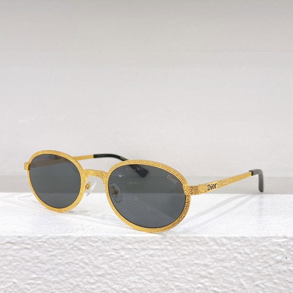 Dior Slim Metal Gold Frame sunglasses Top quality (Perfect Replica） - Image 6