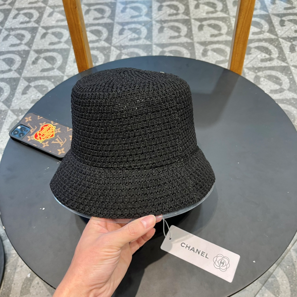 Chanel Hollow Breathable Fisherman's Hat Sunhat （Replica） - Image 4