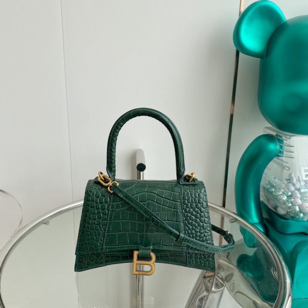 Balenciaga Hourglass Mini&Small Top Handle Bag(Replica) - Image 8