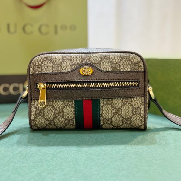 Gucci Ophidia Striped Webbing Waist Pack (Replica) - Image 3