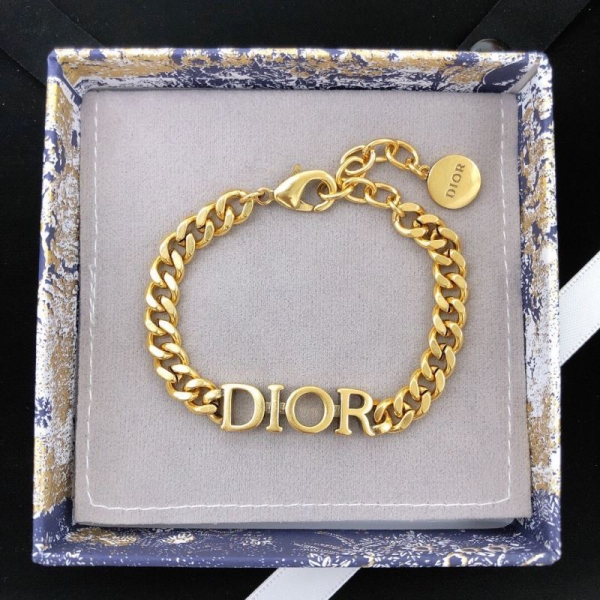 Christian Dior Metal Logo Bracelet - Image 2