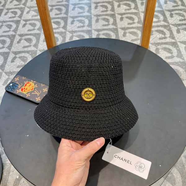 Chanel Hollow Breathable Fisherman's Hat Sunhat （Replica） - Image 3