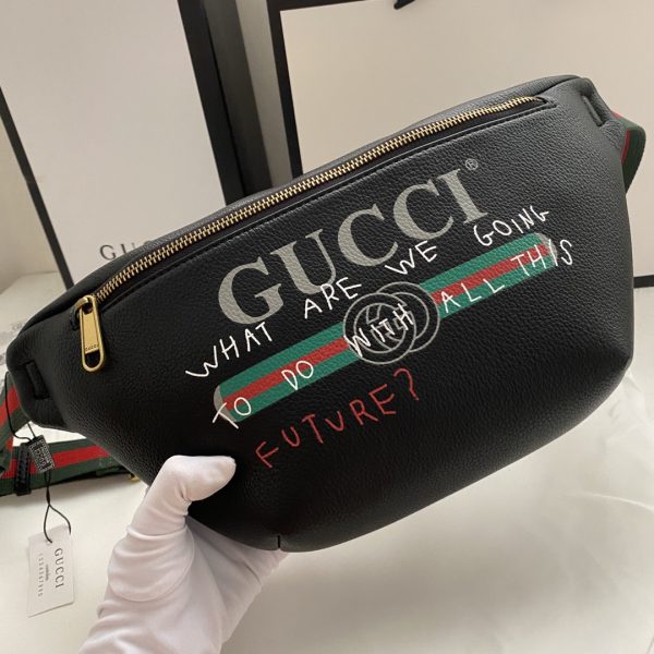 Gucci Leather Waist Bag(Replica) - Image 5