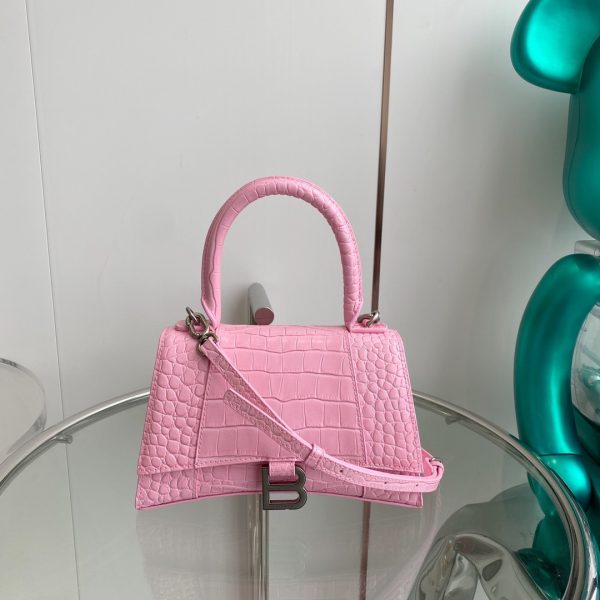 Balenciaga Hourglass Mini&Small Top Handle Bag(Replica) - Image 5