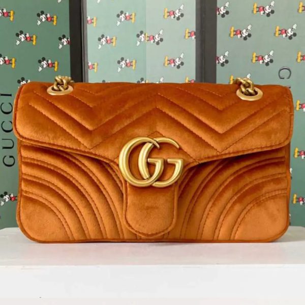 Gucci GG Marmont Velvet Small(Replica) - Image 4