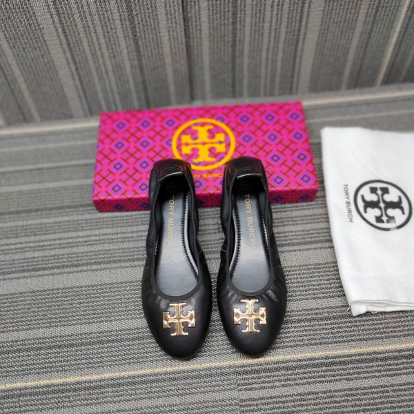 Tory Burch Stylish And Elegant Ballet Flats Sandals Slide (Replica) - Image 7