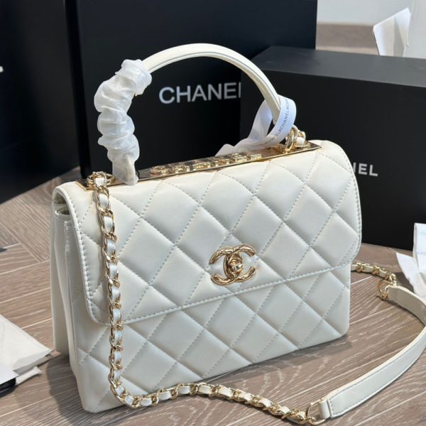 Chanel   Trendy CC Relief Handle Bag(Replica) - Image 5