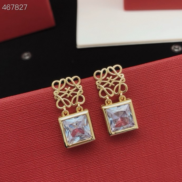 Loewe square cutout earrings - Image 2