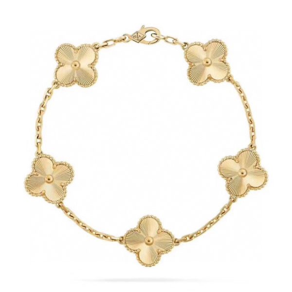 Van Cleef & Arpels Vca Five Flower Bracelet