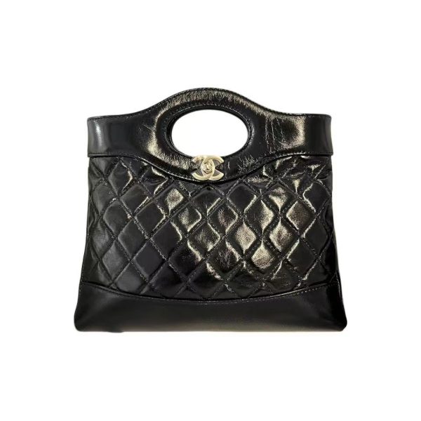 Chanel C31 Shopping  Black Calfskin LGHW  (Perfect Replica）