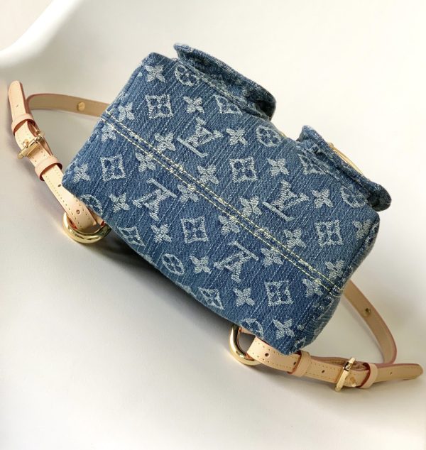 Louis Vuitton LV VENICE Denim Backpack M46836(Replica) - Image 6