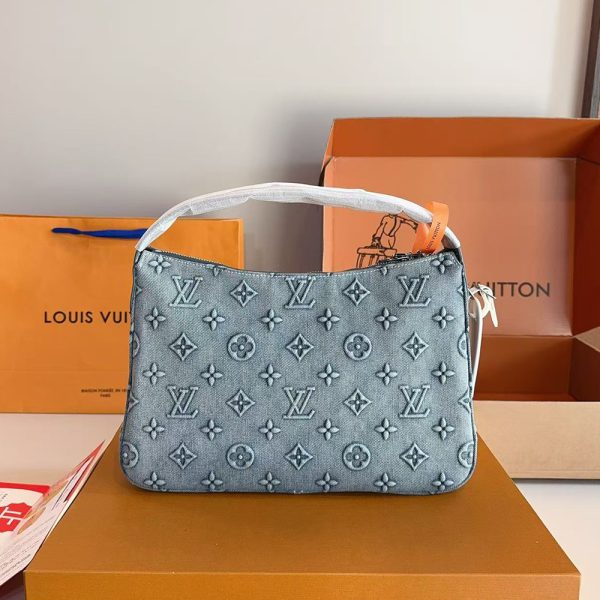 Louis Vuitton LV Hobo Shoulder Bag (Replica) - Image 3