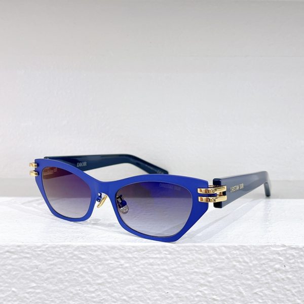 Dior Metal Letter Logo Sunglasses Top Quality (Perfect Replica） - Image 2