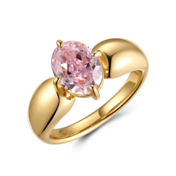 Golden Diamond Ring