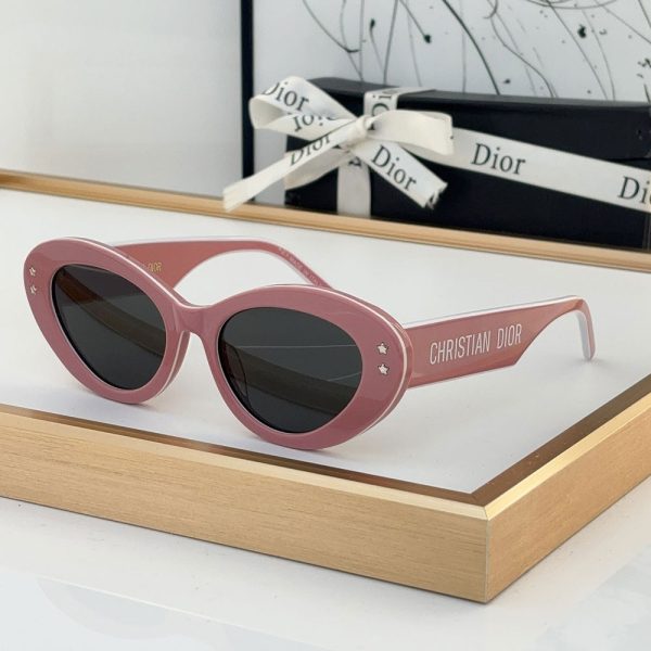 Dior Star Logo Acetate Fibre Cat eye sunglasses Top quality (Perfect Replica）