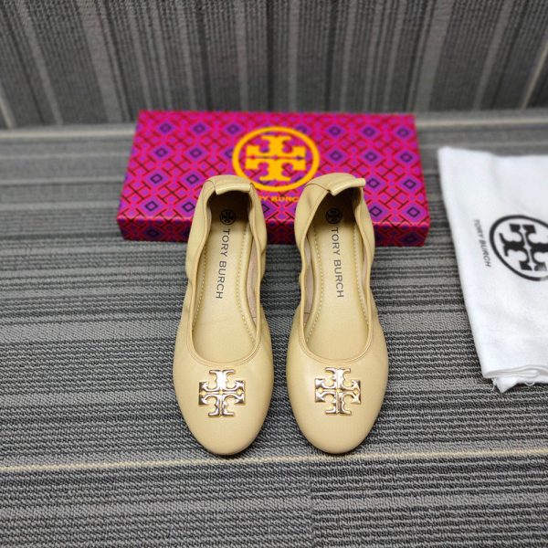 Tory Burch Stylish And Elegant Ballet Flats Sandals Slide (Replica) - Image 5