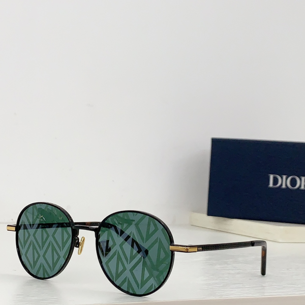 Dior Round Metal Sunglasses Top Quality (Perfect Replica）